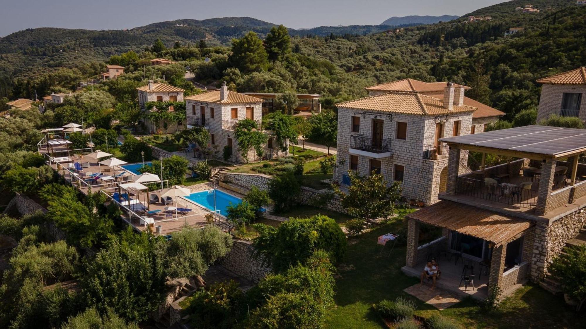 Villas Panorama Apolpaina Lefkas Buitenkant foto