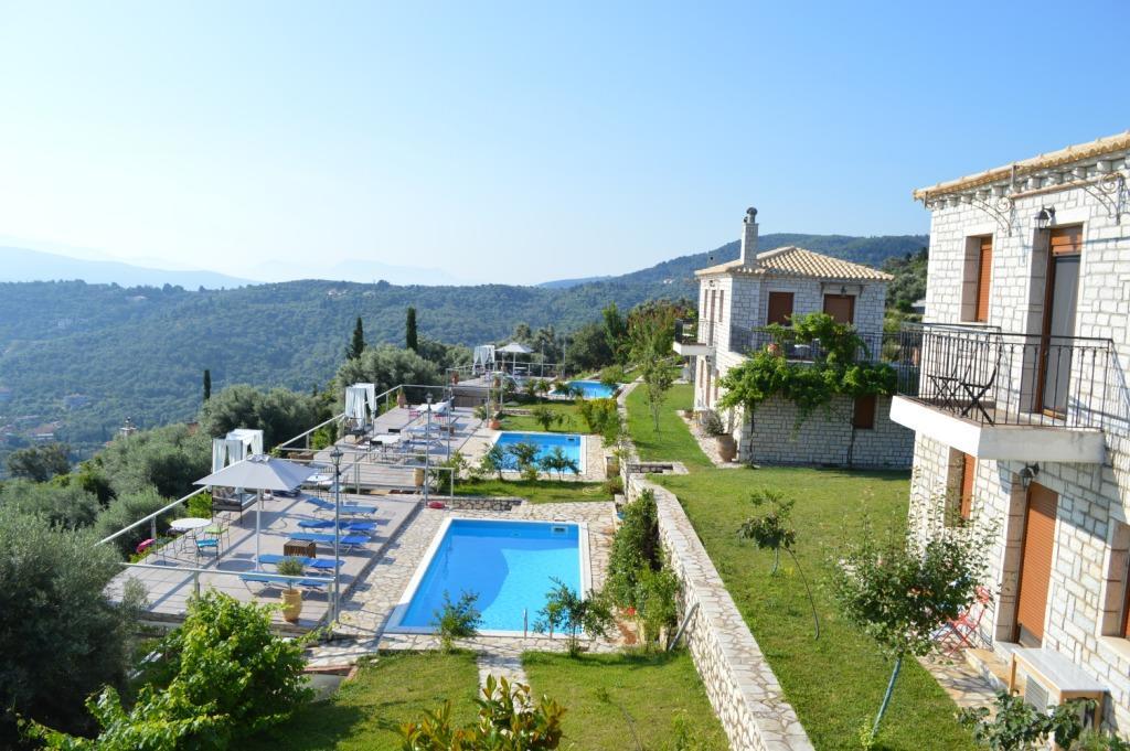 Villas Panorama Apolpaina Lefkas Buitenkant foto