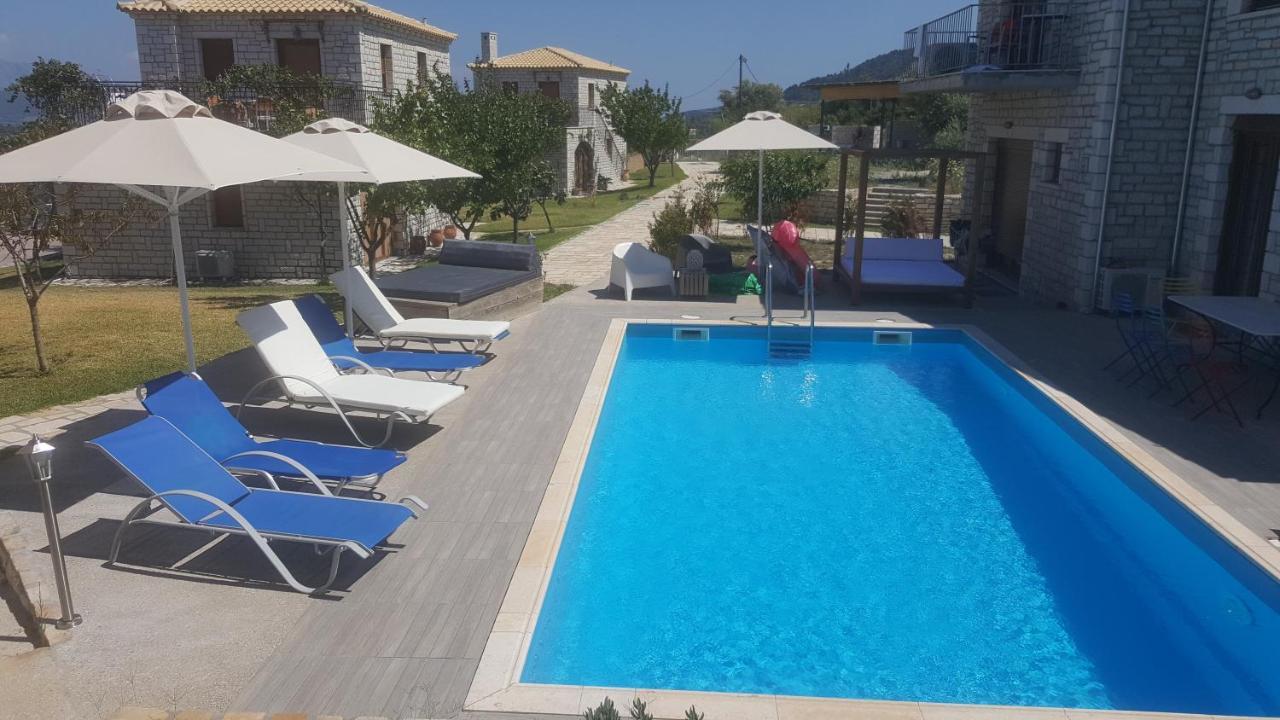 Villas Panorama Apolpaina Lefkas Buitenkant foto