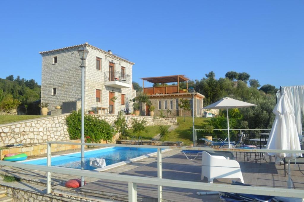Villas Panorama Apolpaina Lefkas Buitenkant foto