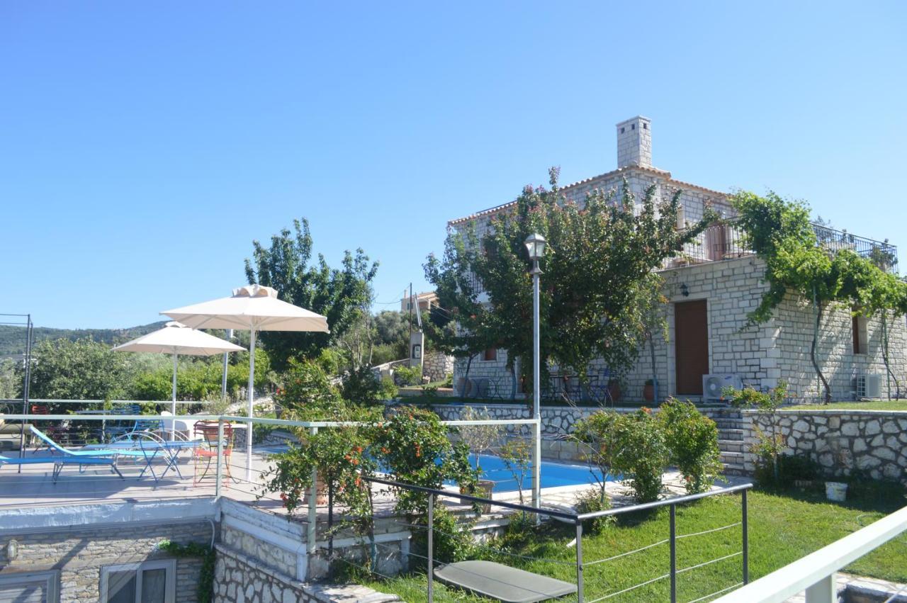 Villas Panorama Apolpaina Lefkas Buitenkant foto